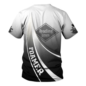 Railspirit Personalized Reading Railroad T-Shirt Railway-Themed Style Shirt Gift Idea For Trainspotter