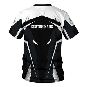 Railspirit Personalized Western Pacific Railroad T Shirt Strong Line Style Train Unisex Shirt All Over Print