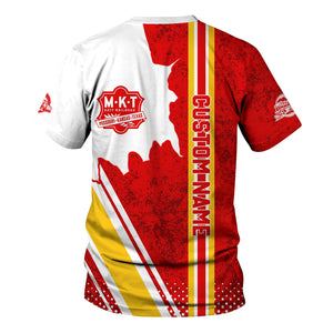 Railspirit Personalized Katy Railroad T-Shirt All Over Printed Unisex Shirt