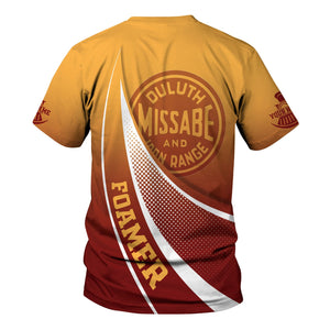 Railspirit Personalized Duluth, Missabe, & Iron Range Railroad T-Shirt Railway-Themed Style Shirt Gift Idea For Trainspotter