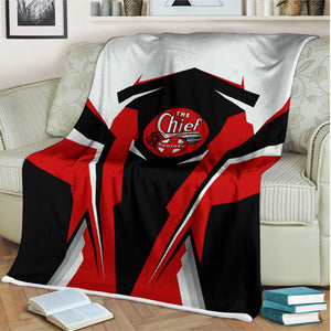 Railspirit Personalized The Chief Santa Fe Railroad Blanket Strong Line Train Blanket Gift Idea For Train Lover