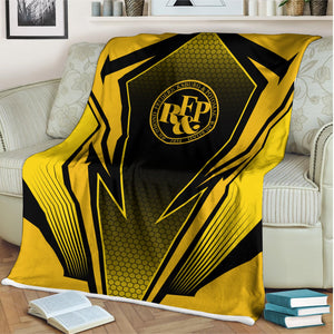 Railspirit Richmond, Fredericksburg And Potomac Railroad Blanket Lightning Graphic Style Blanket Gift Idea For Train Lover