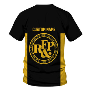 Railspirit Custom Name Richmond, Fredericksburg And Potomac Railroad T Shirt Yes I Need All Those Train Printed Shirt