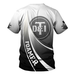 Railspirit Personalized Detroit Toledo And Ironton Railroad T-Shirt Railway-Themed Style Shirt Gift Idea For Trainspotter