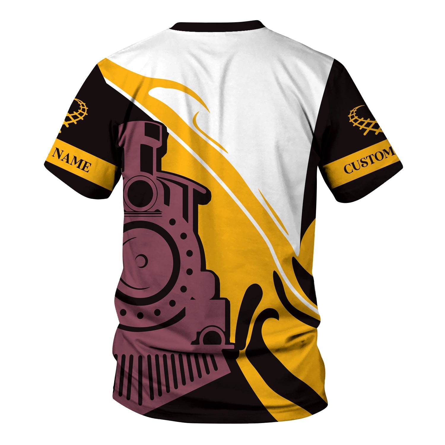 Railspirit Personalized Durango And Silverton Narrow Gauge Railroad T-Shirt Flame-Inspired Style Shirt Gift Idea For Train Lovers