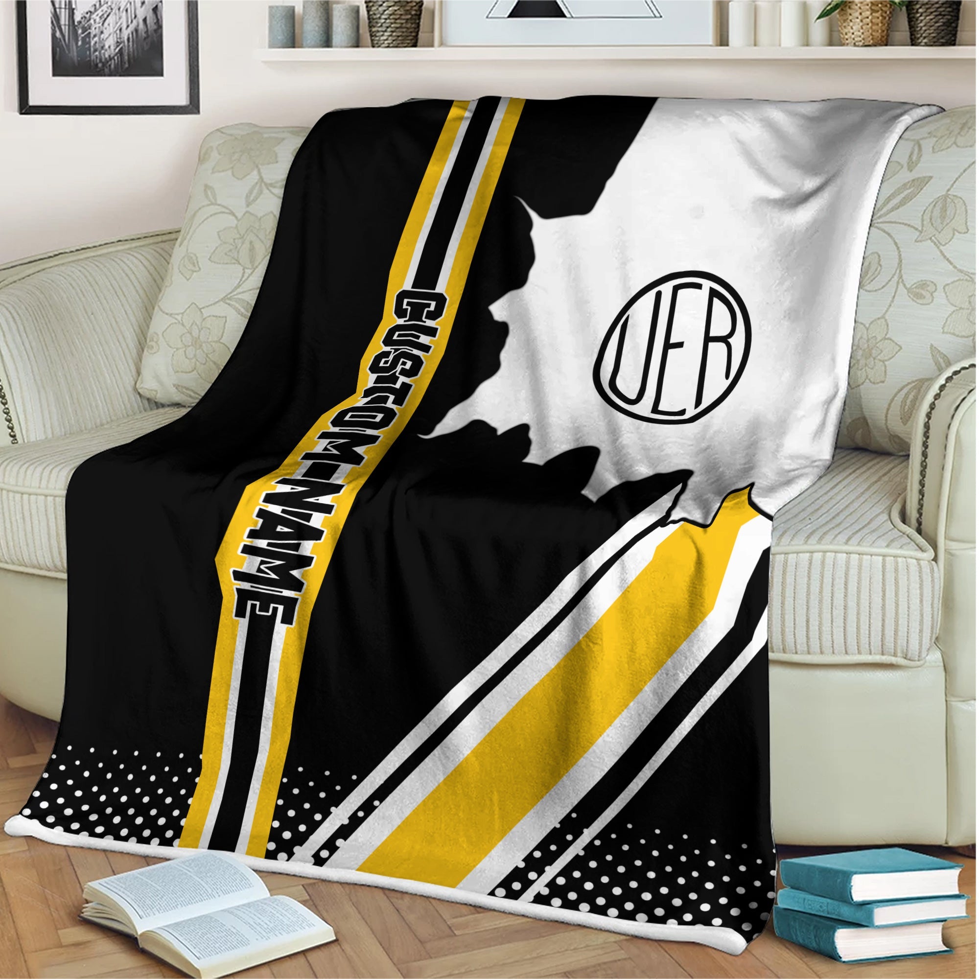 Railspirit Personalized Union Electric Railway Blanket Vintage All Over Printed Blanket