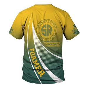 Railspirit Personalized Southern Railway U.S T-Shirt Railway-Themed Style SOU Shirt Gift Idea For Trainspotter