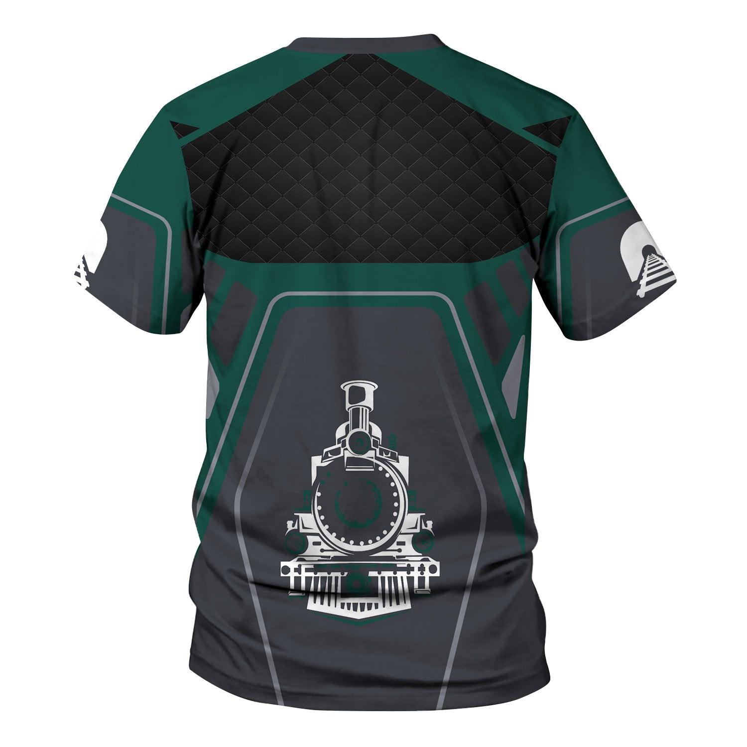 Railspirit Personalized Great Western Railway T-Shirt Steam Locomotive Engine Graphic Train Shirt All Over Print