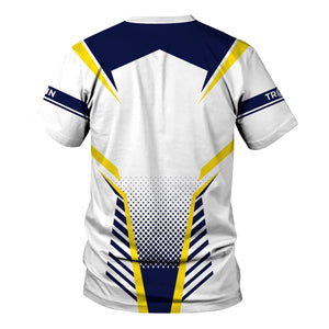 Railspirit Personalized CNJ Jersey Central Railroad T Shirt Unisex Train Shirt All Over Print