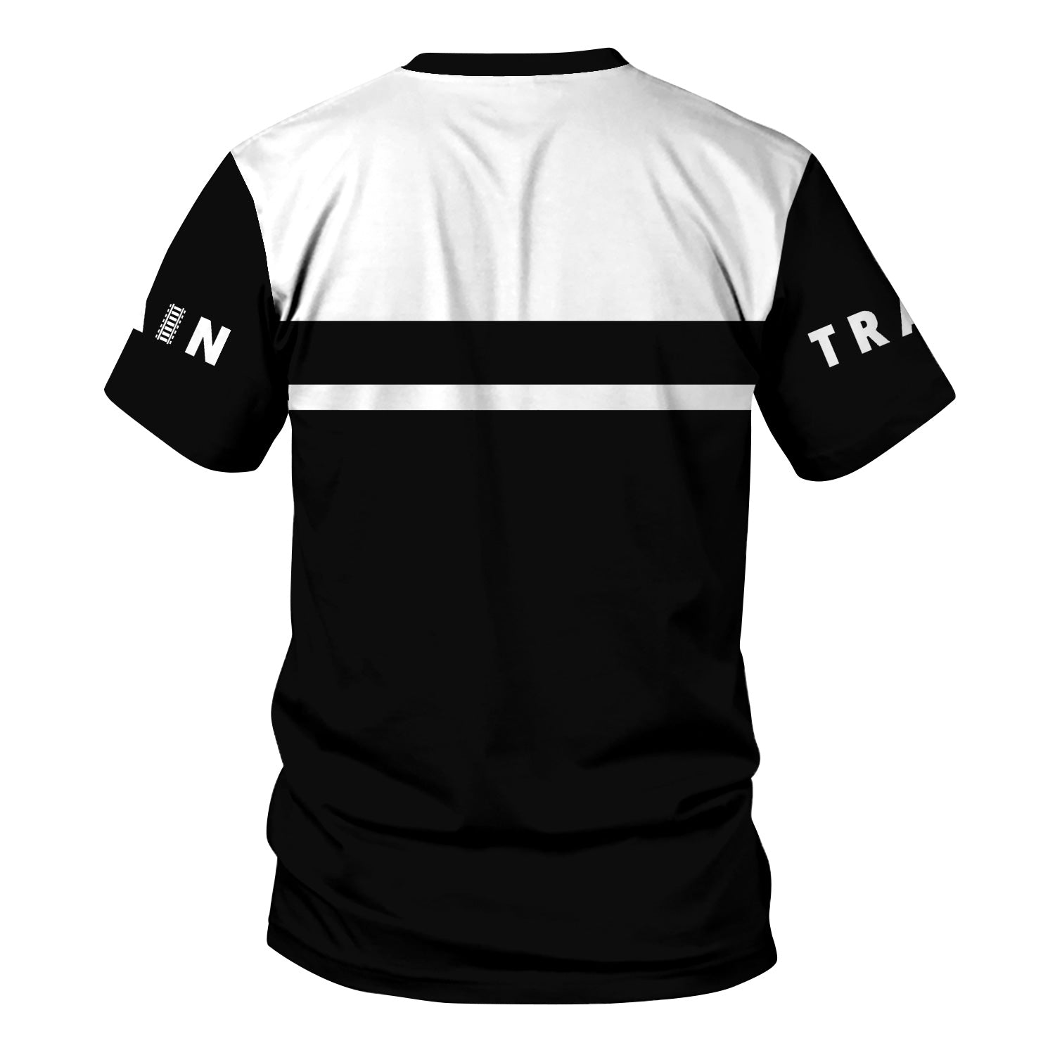 Railspirit Personalized CNJ Jersey Central Railroad T Shirt Train Ticket American Locomotive Printed Train