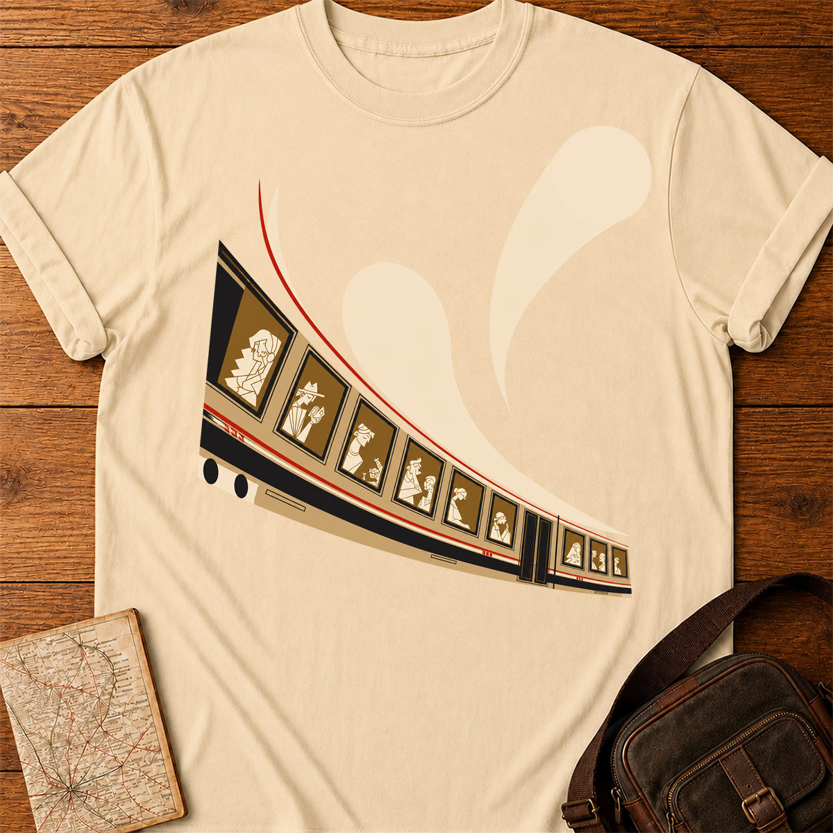 Vintage Passenger Train T-Shirt