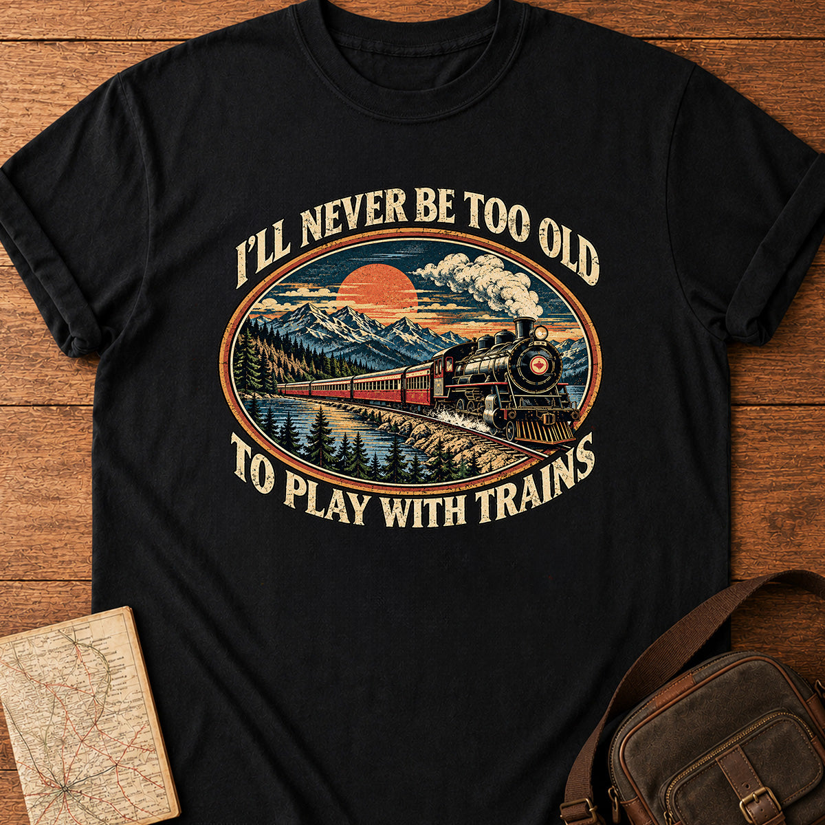 Train Enthusiastic T-Shirt