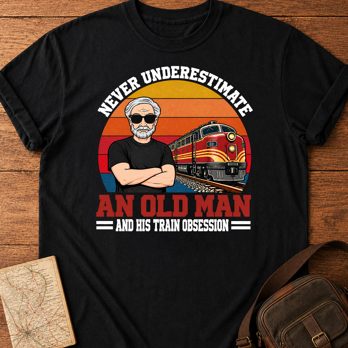 Old Train Obsession T-Shirt