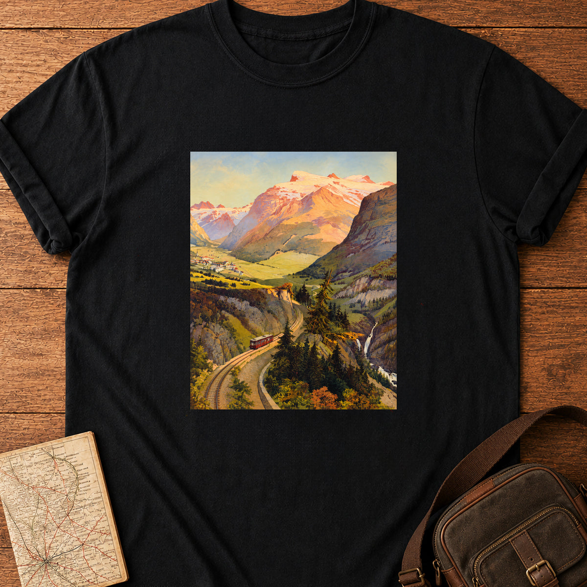 Calm Shelter Rail Journey T-shirt