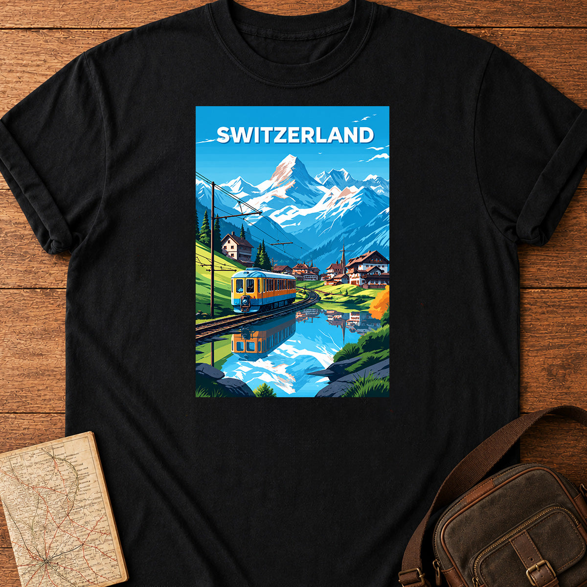 Swiss Alps Travel T-shirt