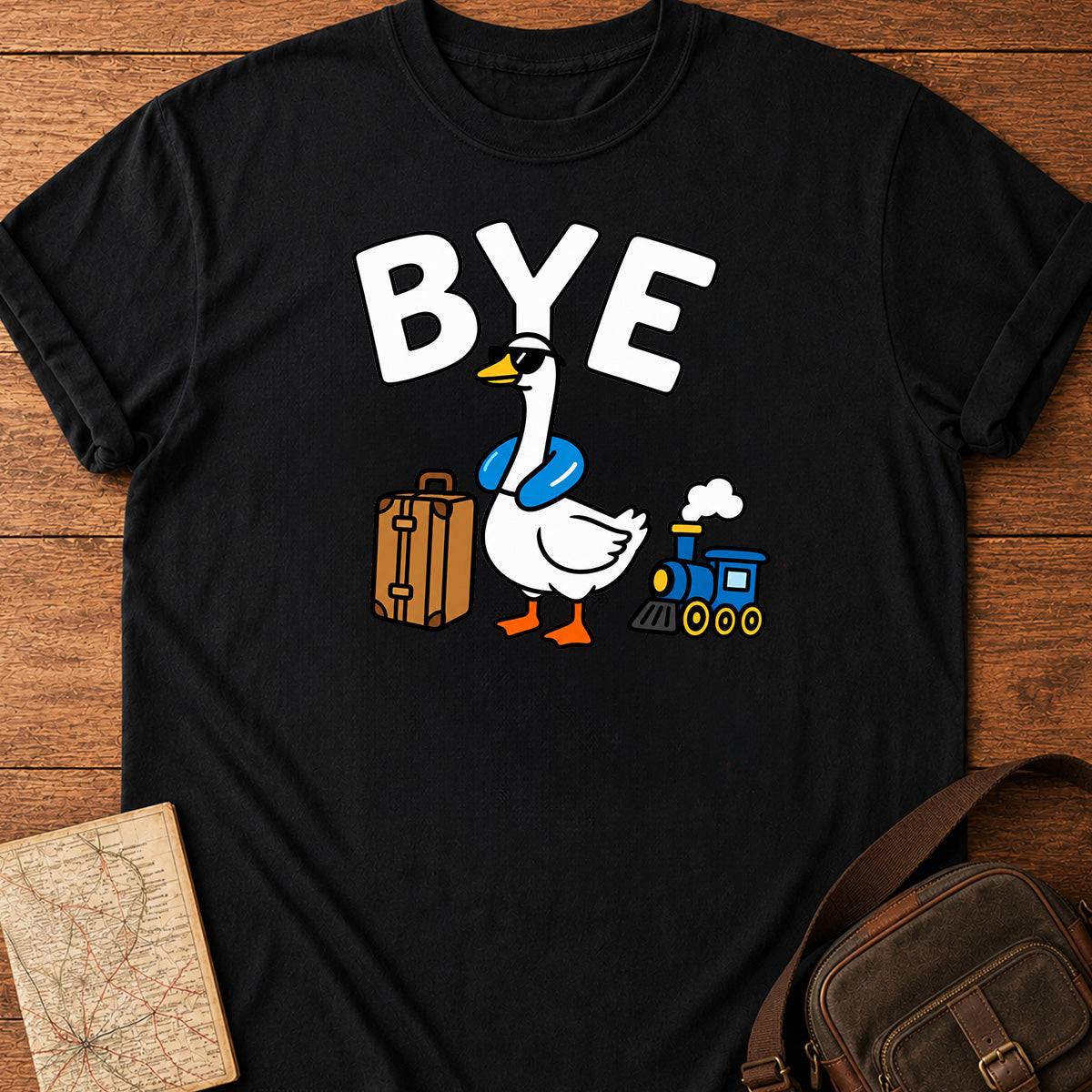 Off To Catch My Train Before I Lose My Quack T-shirt