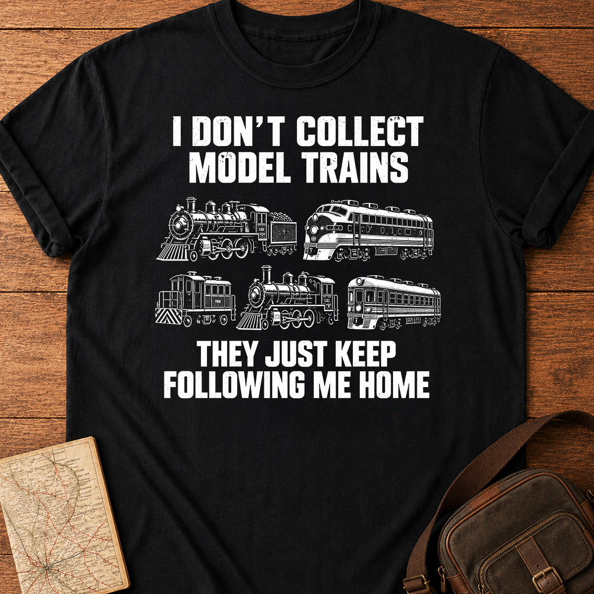 Model Train Collector T-Shirt