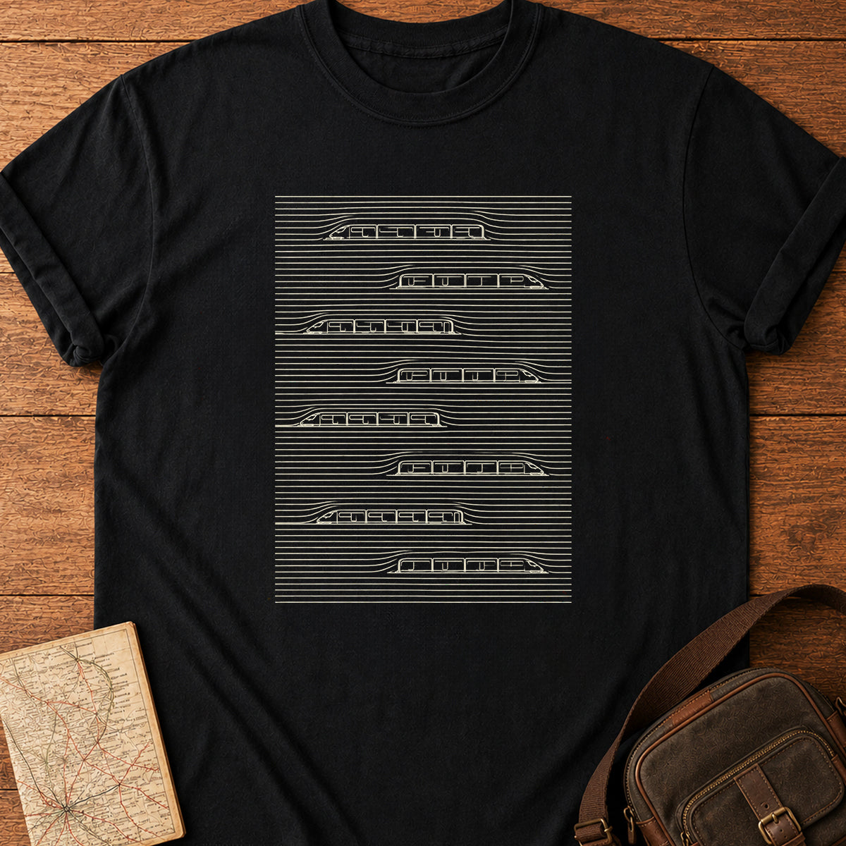 Train Routes T-shirt