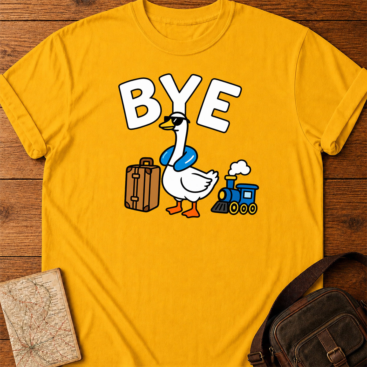 Off To Catch My Train Before I Lose My Quack T-shirt