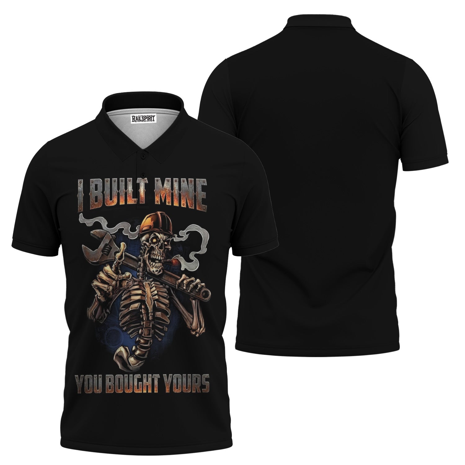Skeleton Mechanic T-Shirt, I Built Mine You Bought Yours Funny Quote, Perfect Gift for Car Guys & Garage Fans, Hoodie For Men