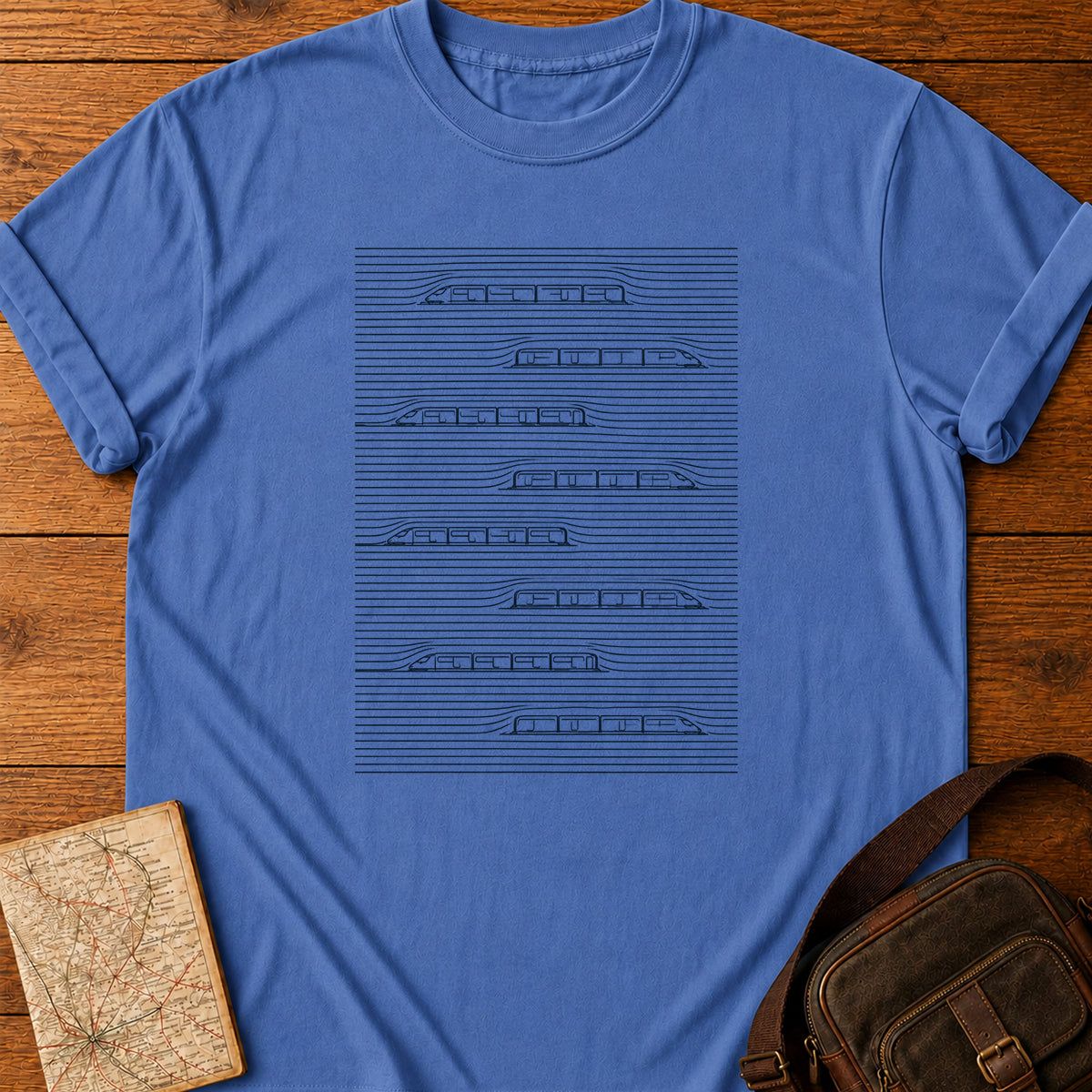 Train Routes T-shirt