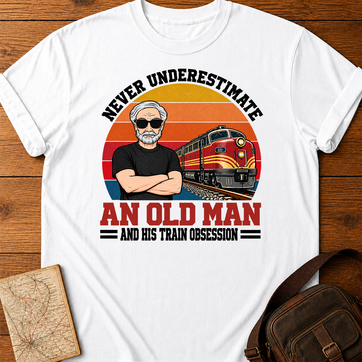 Old Train Obsession T-Shirt