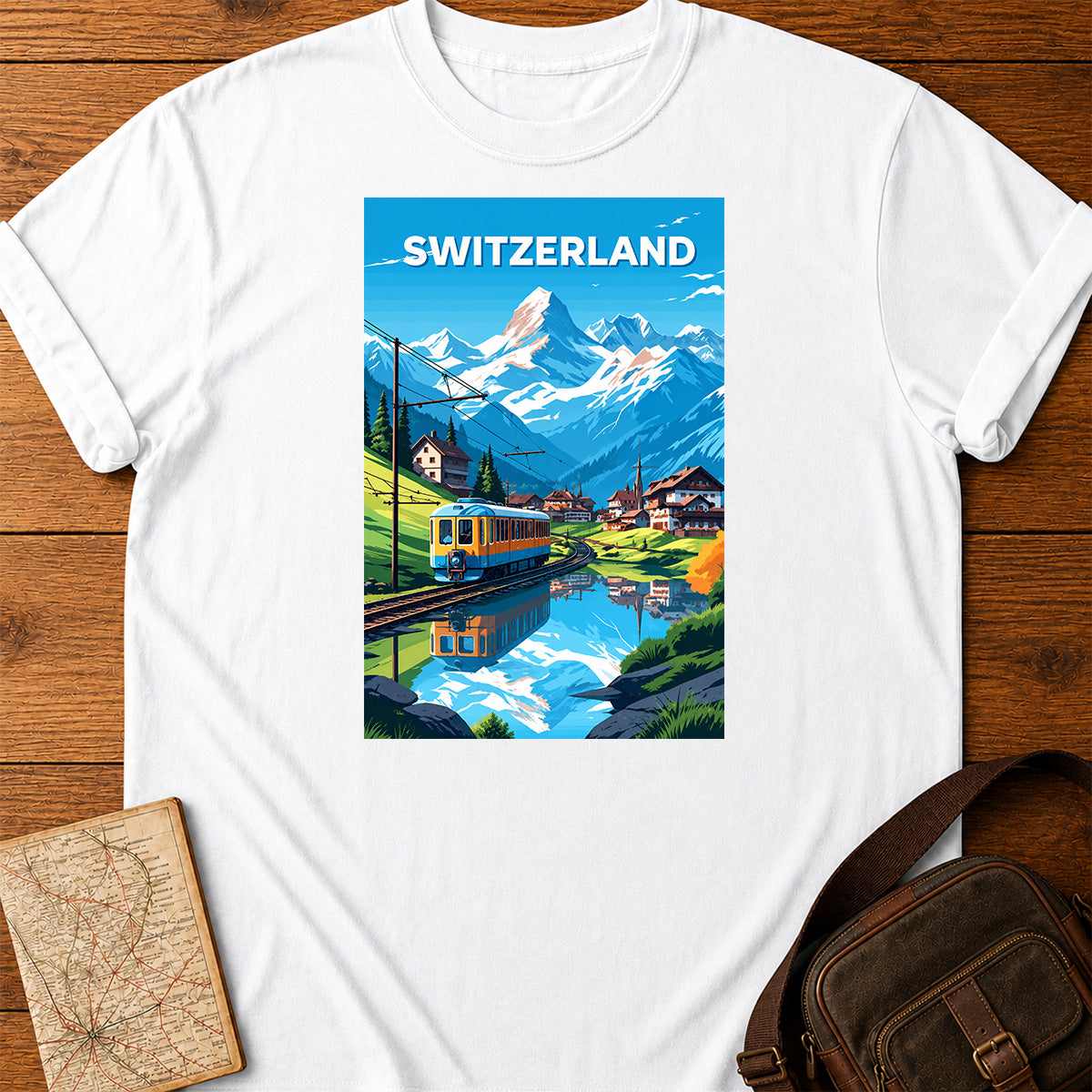 Swiss Alps Travel T-shirt