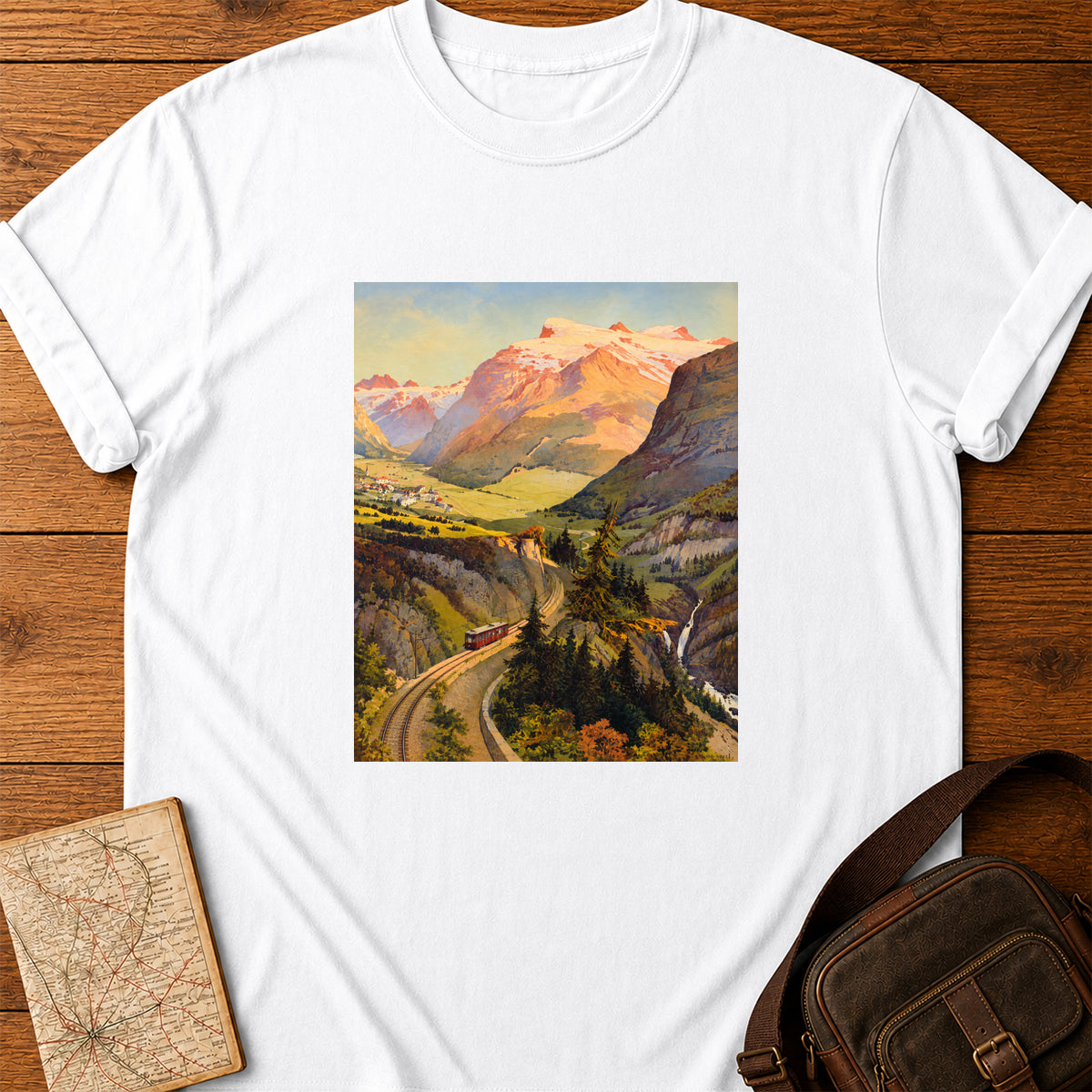 Calm Shelter Rail Journey T-shirt