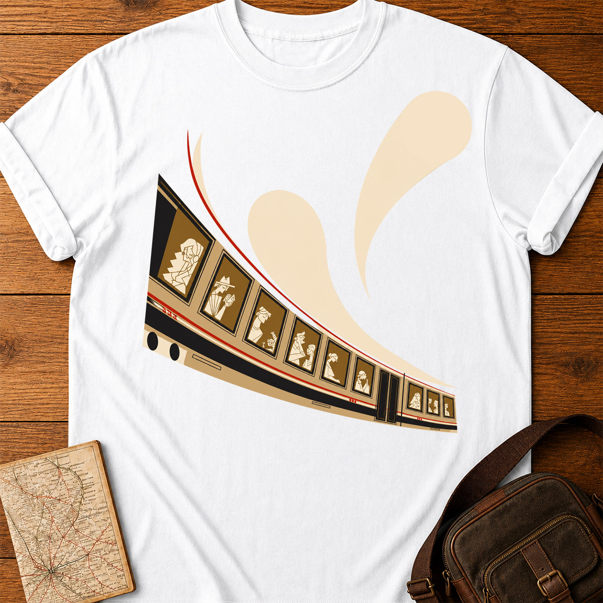 Vintage Passenger Train T-Shirt