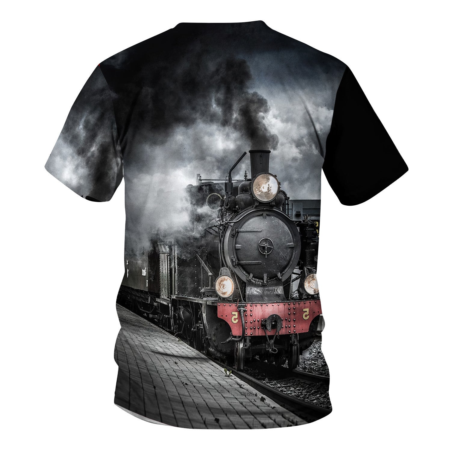 Railspirit Unique Vintage Train Unisex T Shirt All Over Print