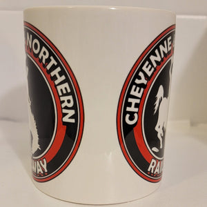 Vintage Cheyenne Northern Railway Coffee Mug  Perfect for Fans