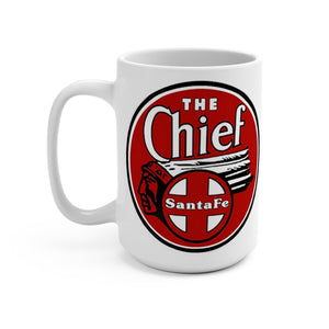 Santa Fe Railroad “The Chief” Mug Perfect Steam Engine Gift for Railfans