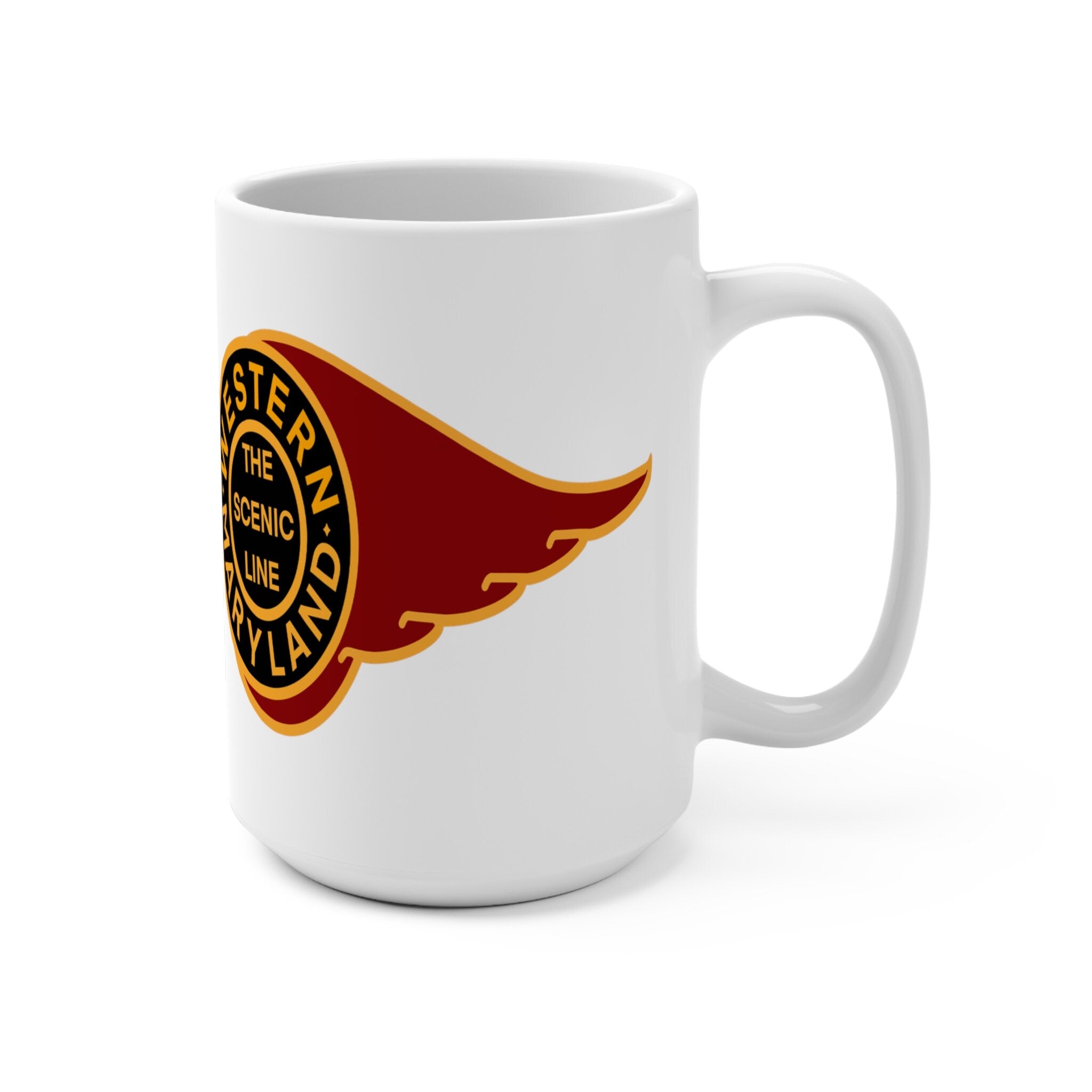 Western Maryland Scenic Railroad Train Coffee Mug Unique Gift for Train Collectors