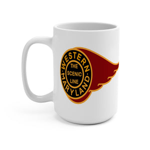 Western Maryland Scenic Railroad Train Coffee Mug Unique Gift for Train Collectors