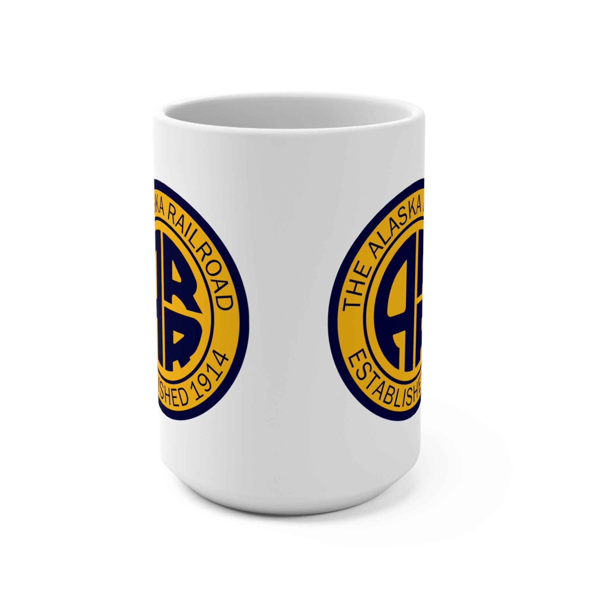 The Alaska Railroad Trains Mug Vintage Style Coffee Cup for Collectors