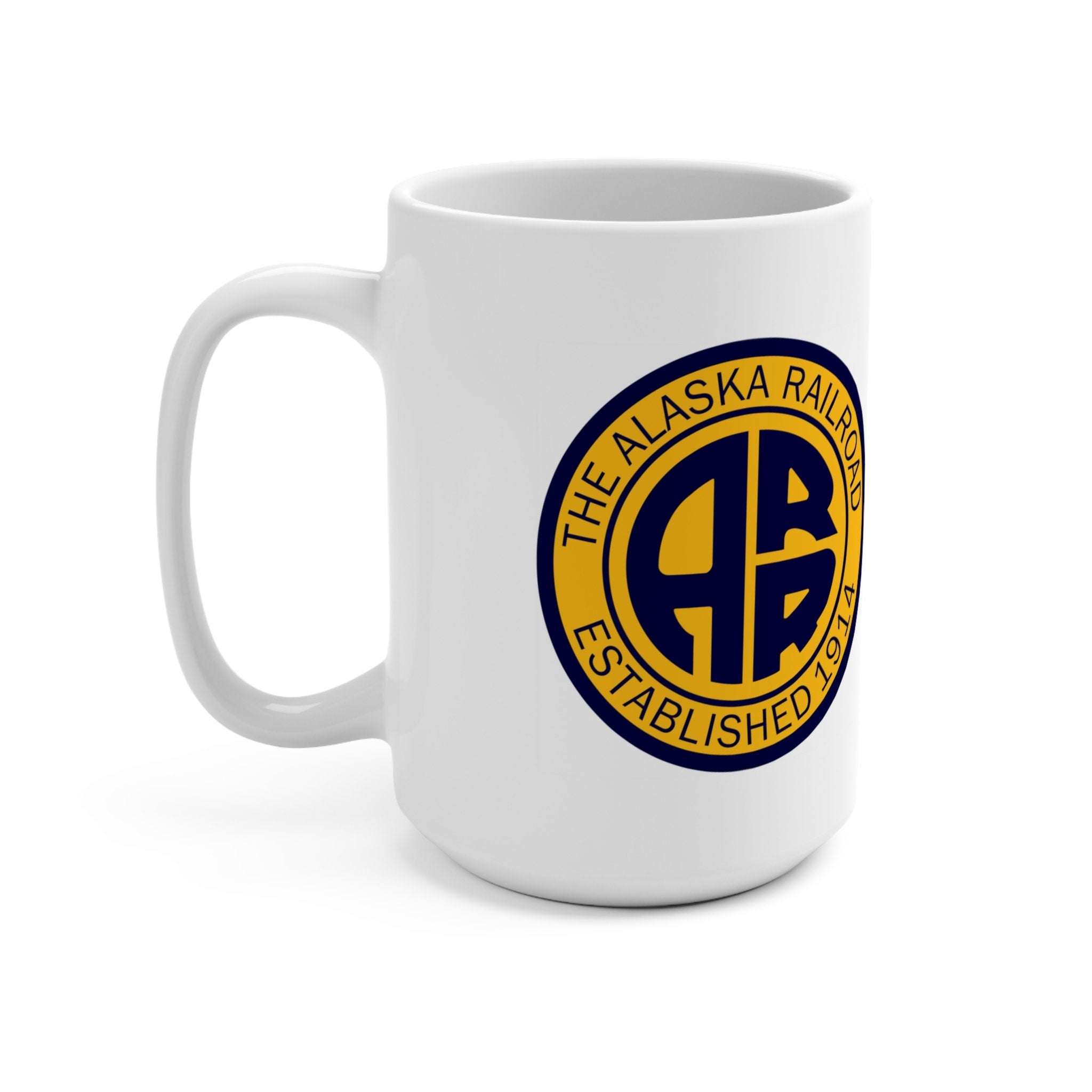 The Alaska Railroad Trains Mug Vintage Style Coffee Cup for Collectors