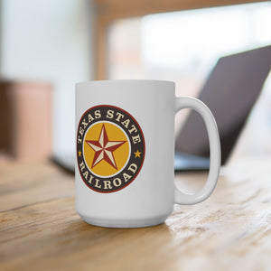 Texas State Railroad Mug Coffee Cup for Railfans & Collectors