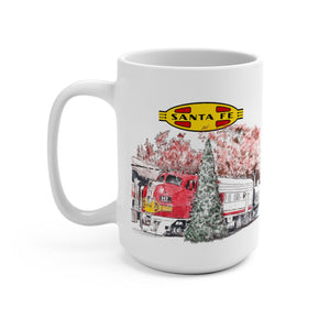 Topeka and Santa Fe Railway Rail Fan Railroad Coffee Mug Gift Idea