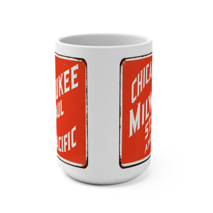The Chicago, Milwaukee, St. Paul and Pacific Railroad Cup Mug For Train Lovers