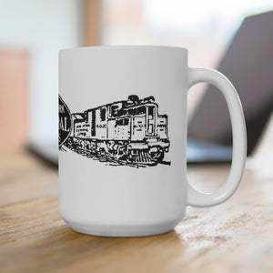 Old Vintage New York Central Railroad Logo Coffee Cup Mug Perfect for Train Lovers & Railfans