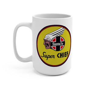 Super Chief Santa Fe Railroad Coffee Mug Unique Gift for Railroad Enthusiasts
