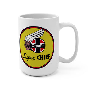 Super Chief Santa Fe Railroad Coffee Mug Unique Gift for Railroad Enthusiasts