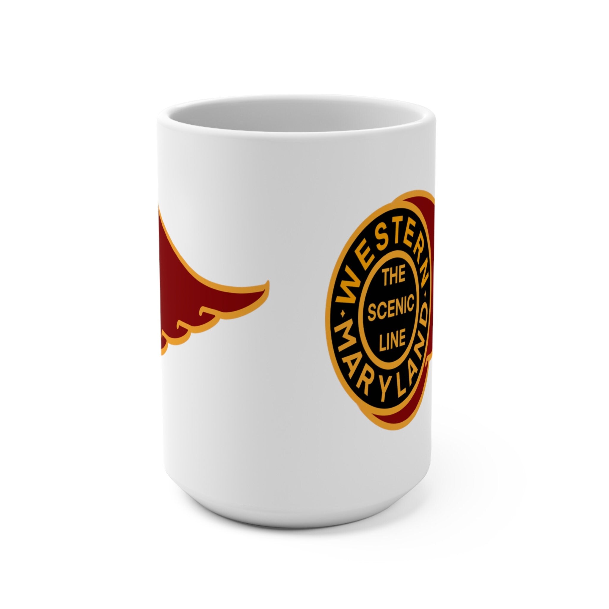 Western Maryland Scenic Railroad Train Coffee Mug Unique Gift for Train Collectors