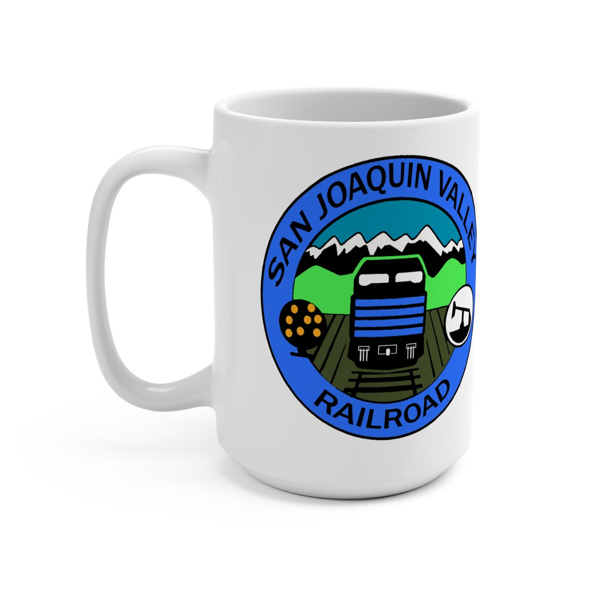 San Joaquin Valley Railroad SJVR Collector’s Coffee Mug Ideal for Train Lovers