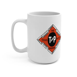 Texas and Pacific Railway Company Coffee Mug Classic Railroad Design
