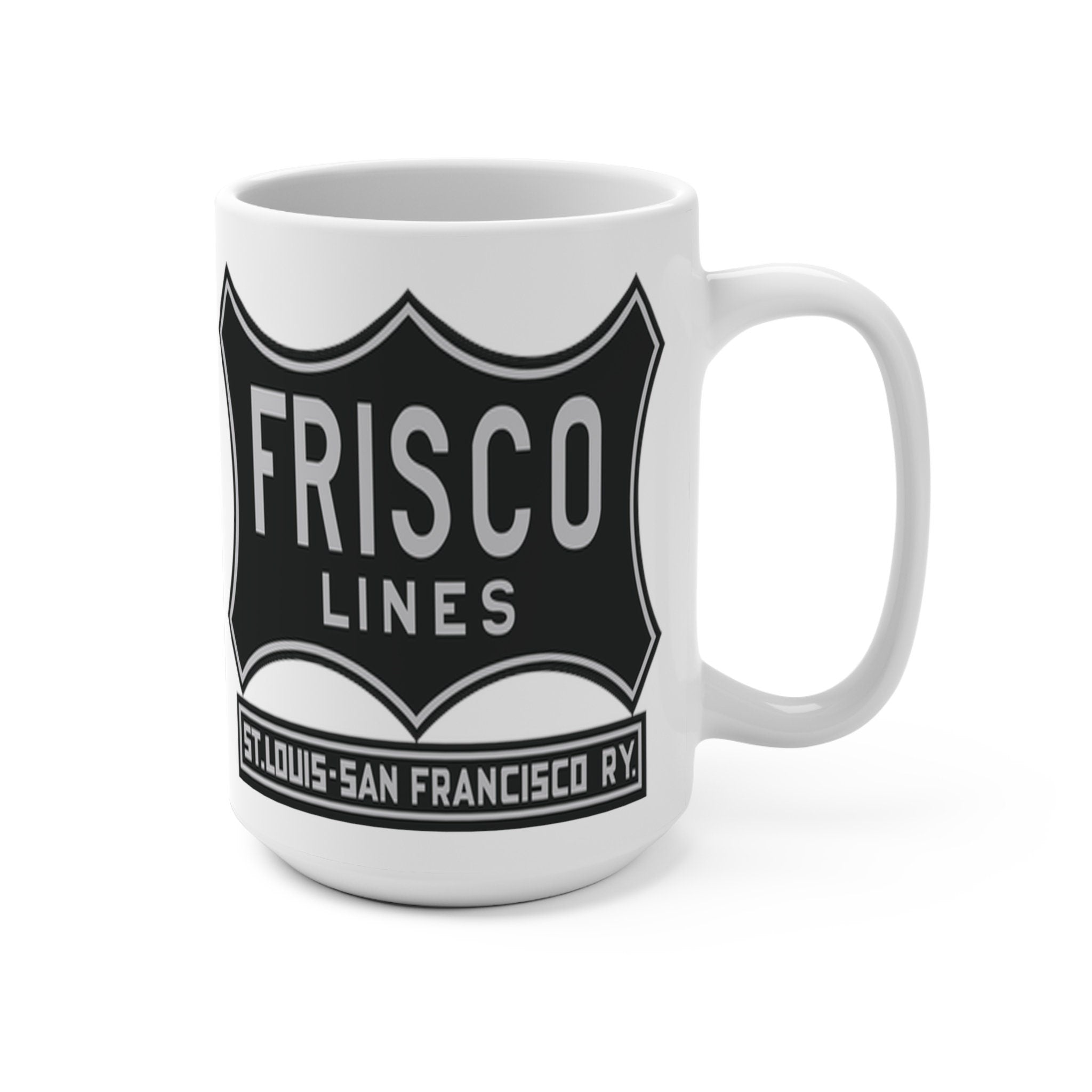 St. Louis San Francisco Railway Frisco Railroad Coffee Cup Mug