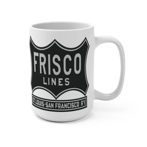 St. Louis San Francisco Railway Frisco Railroad Coffee Cup Mug