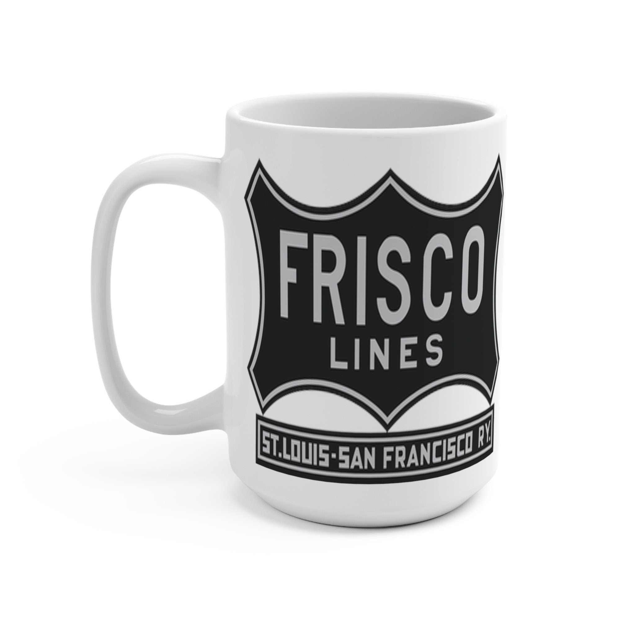 St. Louis San Francisco Railway Frisco Railroad Coffee Cup Mug