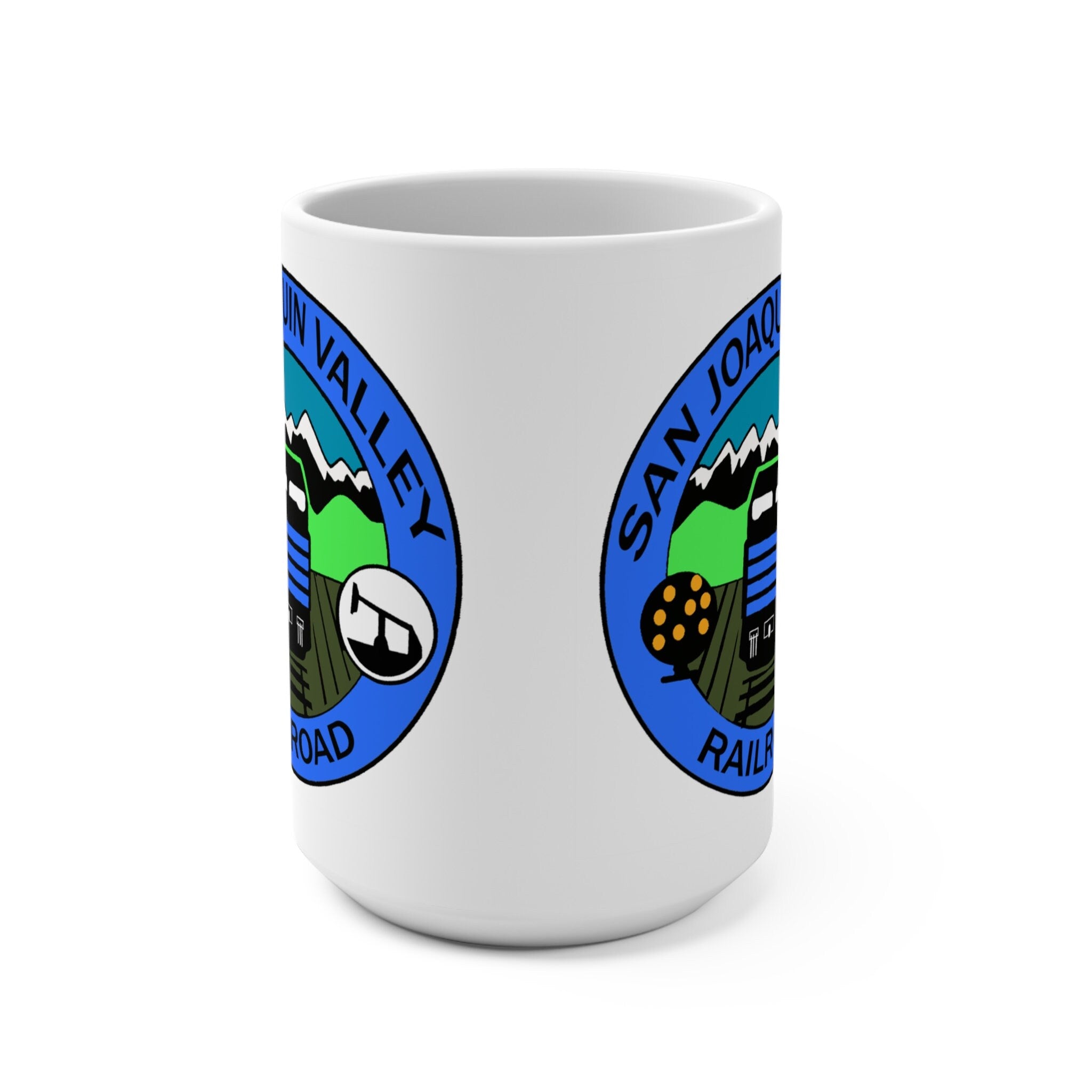 San Joaquin Valley Railroad SJVR Collector’s Coffee Mug Ideal for Train Lovers